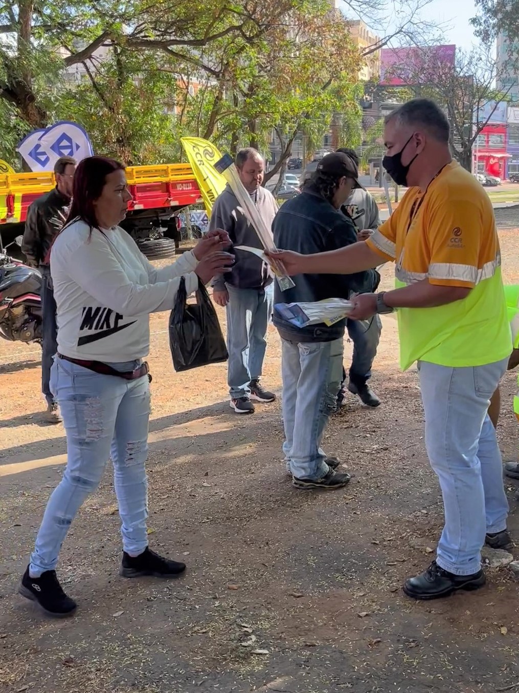 Antenas para proteger contra pipas foram distribuídas
