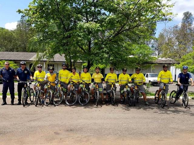 Efetivo de agentes da Emdec de bike passou de cinco para dez