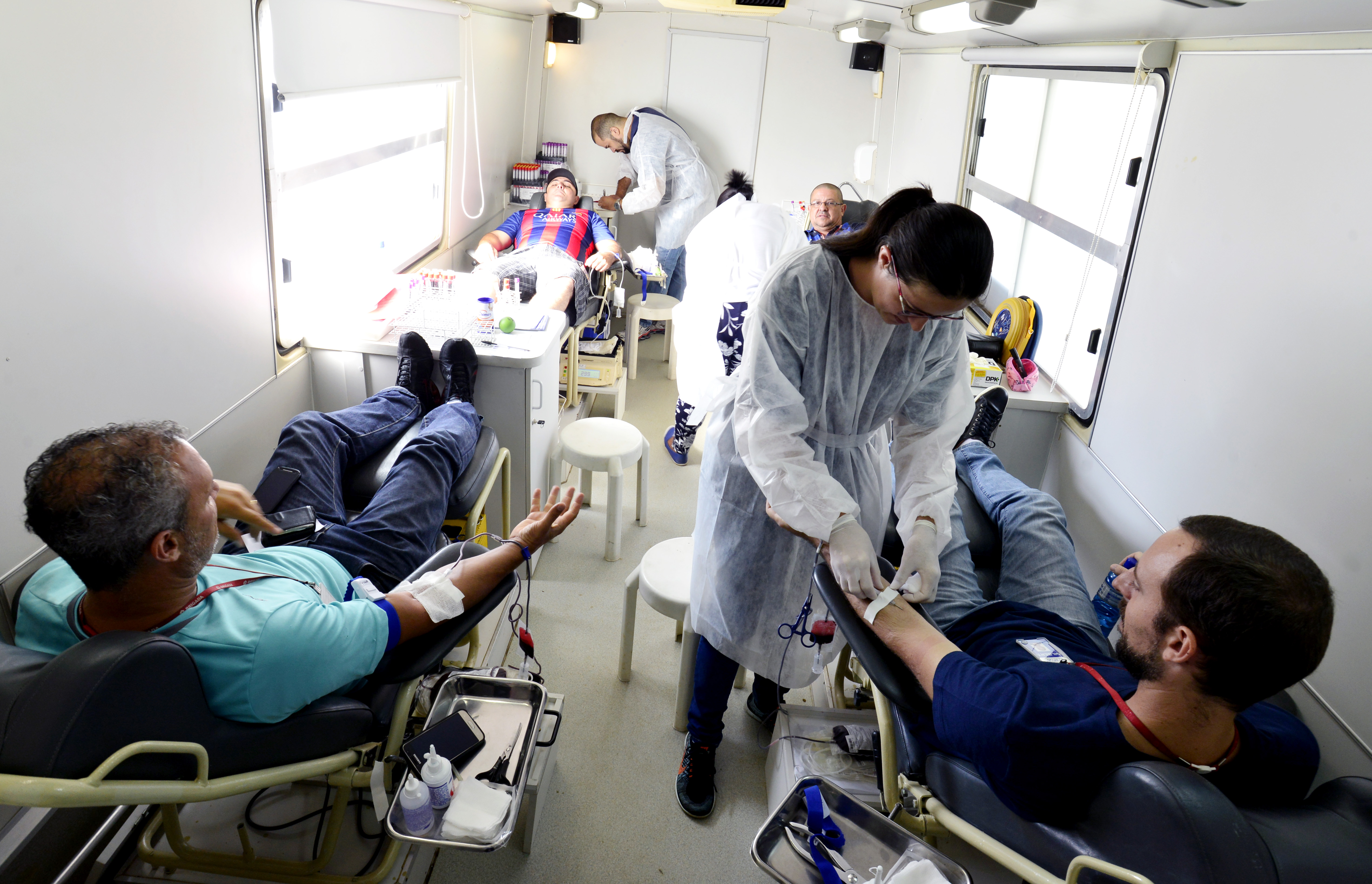 Campanha estimula a doação de sangue