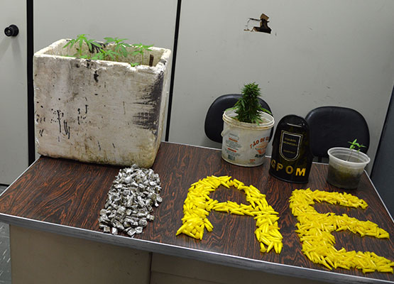 Material foi apreendido pela GM