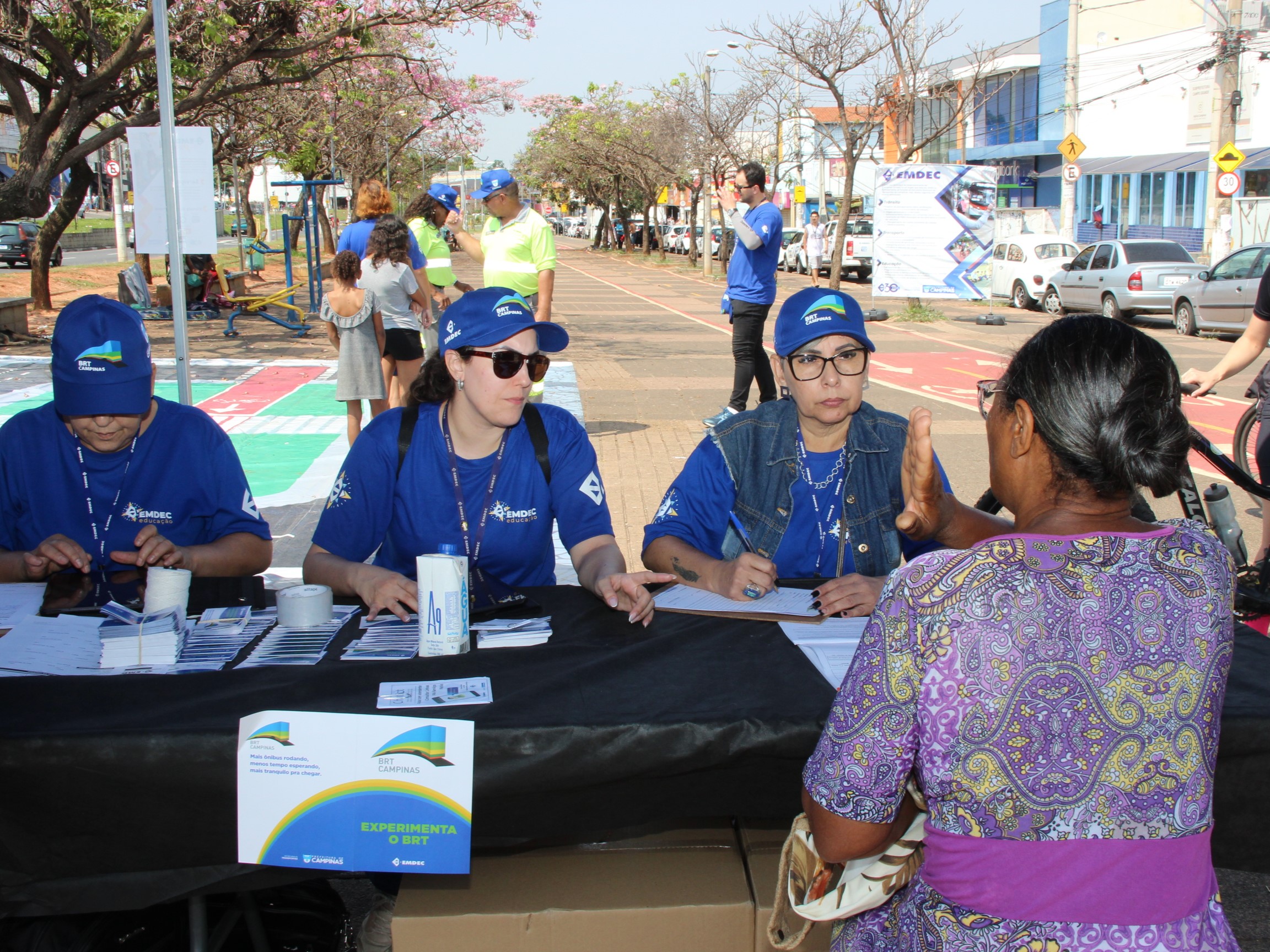 Ação mobilizou profissionais das áreas de atendimento; educação para mobilidade; planejamento do transporte; BRT; fiscalização e operação; comunicação; e manutenção.  