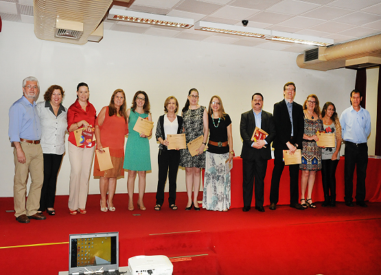 Autoridades e homenageados