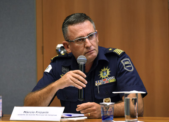 Comandante da GM, Márcio Frizarin: reforço nas equipes