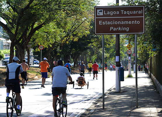 Entorno da Lagoa do Taquaral e da Praça Arautos da Paz se transforma em espaço para atividades recreativas
