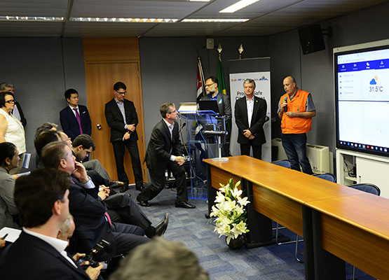 Sistema também terá aplicações na Defesa Civil