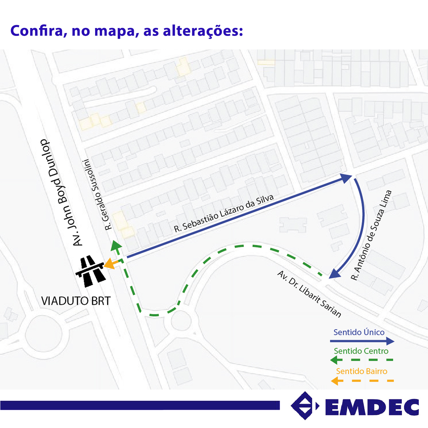 Mapa mostra alterações na circulação