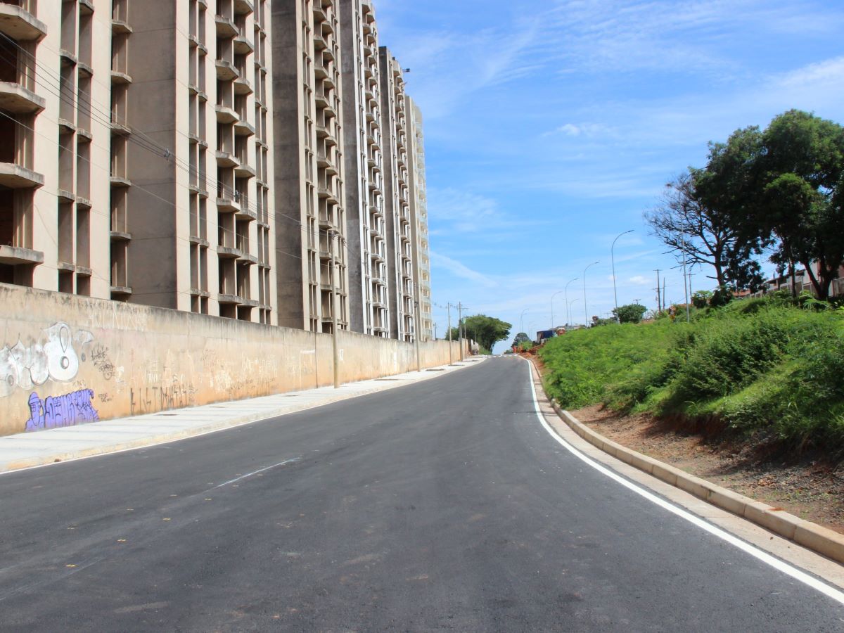 ... e sinalização foram renovadas no conjunto...