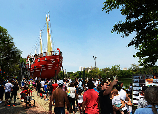 Caravela revitalizada: uma das Sete Maravilhas de Campinas