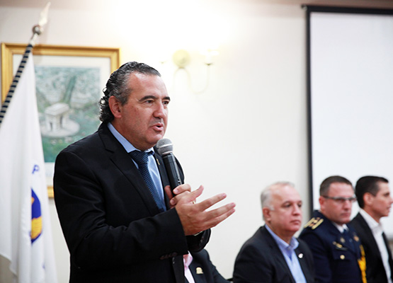 Baggio, secretário de Segurança de Campinas, participou da reunião