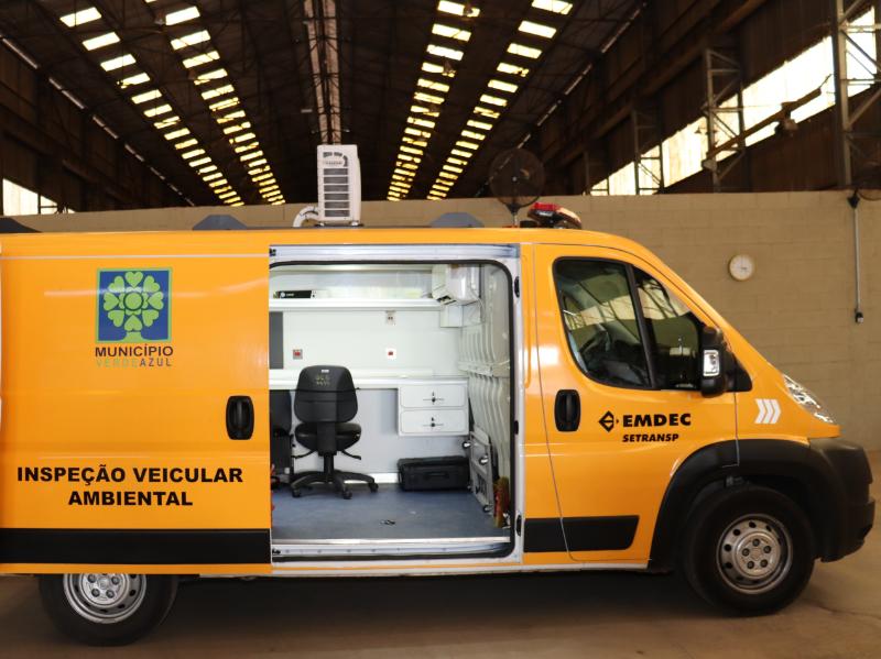 Van da Emdec está equipada para realizar a inspeção