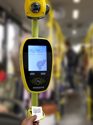 Bilhete com QR Code equivale a uma passagem