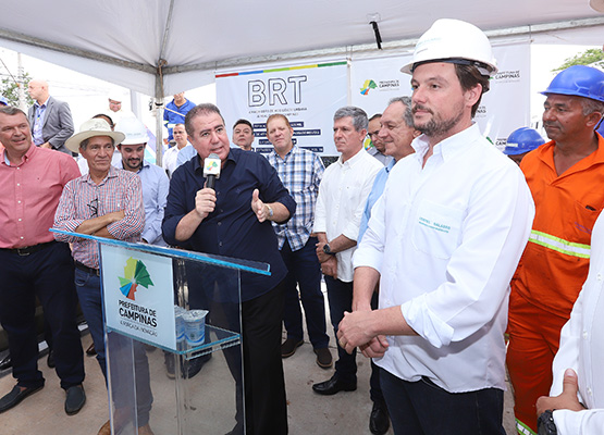 Prefeito Jonas Donizette destacou importância das obras