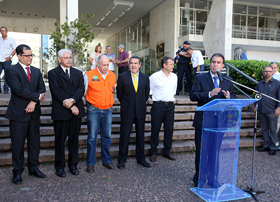 Prefeito fala das ações da GM e da Defesa Civil