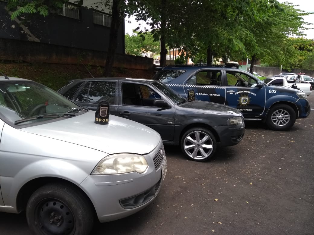 Veículos recuperados na ação