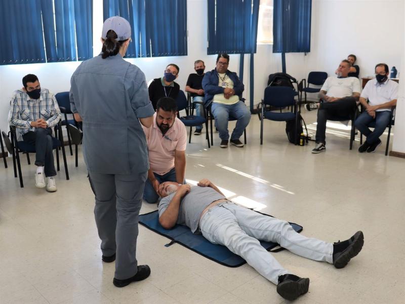 Intuito foi ensinar a ação correta até chegada de ajuda médica