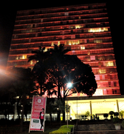 Paço Municipal fica diferente este mês