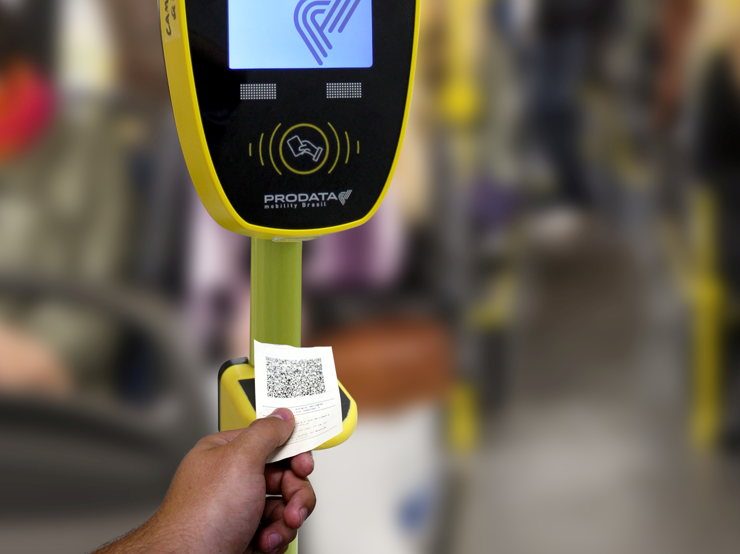 Sistema QR Code: mais segurança no transporte público