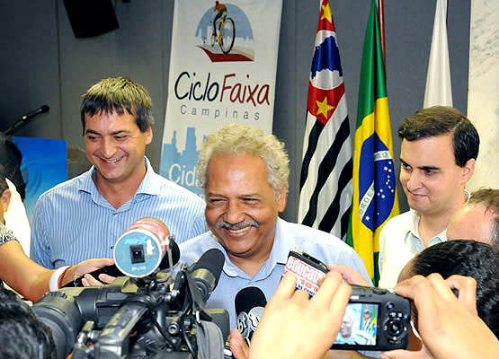 Lançamento da Ciclofaixa Campinas  Cidadania em movimento
