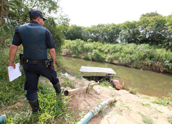 Vigilância em torno dos recursos narurais