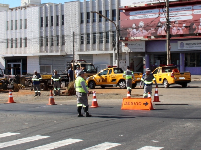 Agentes da Emdec acompanharão interdição para orientar motoristas