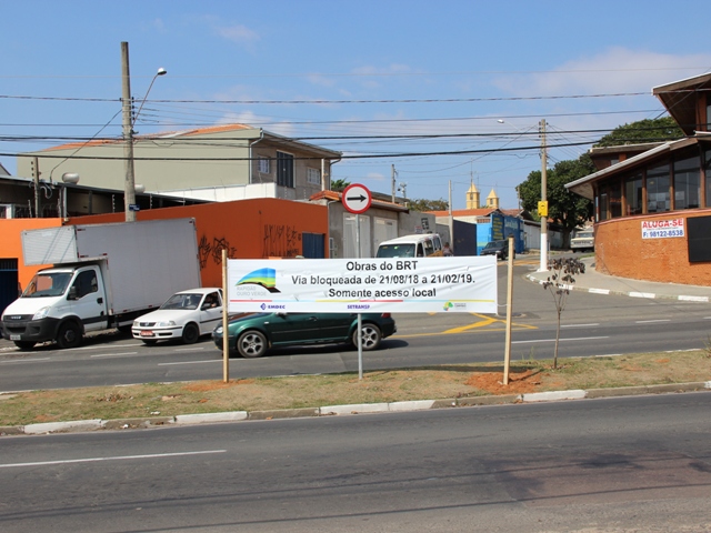 A partir das 10h desta terça-feira, 21, tem início bloqueio parcial da Avenida
