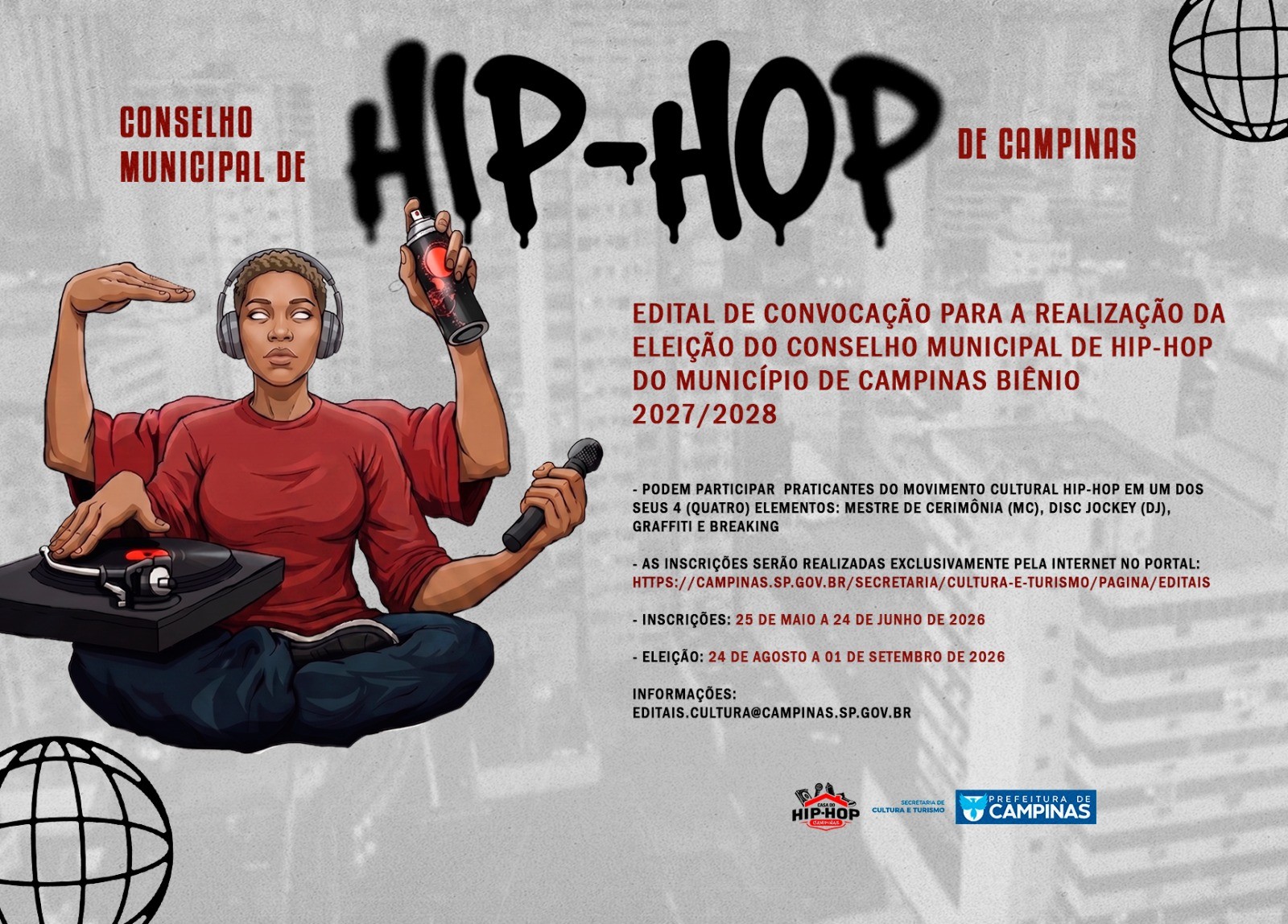O Conselho do Hip-Hop de Campinas é o mais antigo do Brasil e foi reformulado em 2024