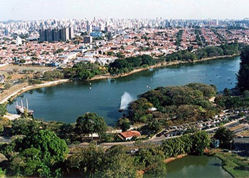 Vista aérea do Parque Portugal