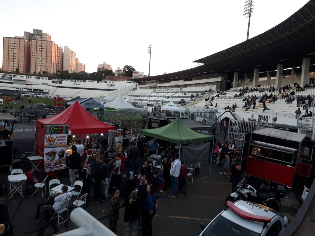 Praça de alimentação terá várias opções para o público