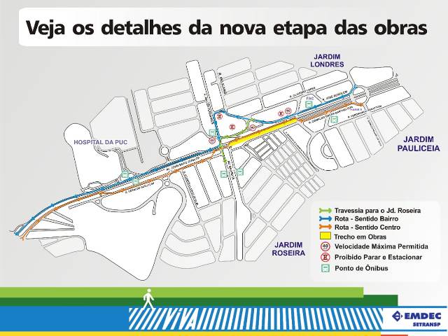 Confira as opções viárias