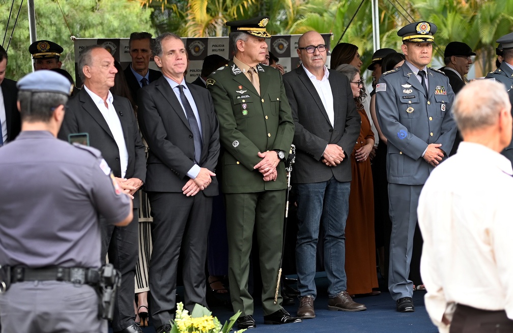 O prefeito Dário Saadi destacou a importância da atuação da Polícia Militar na proteção da população