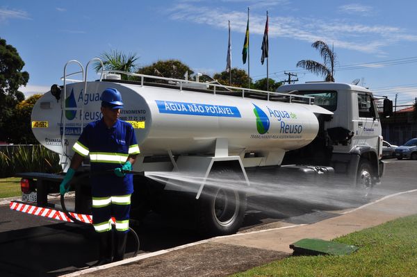 Estação da Sanasa já produz 400 mil litros de água de reúso mensalmente