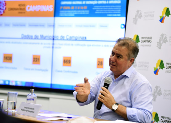 Prefeito Jonas Donizette anuncia: Campinas terá rodízio de veículos