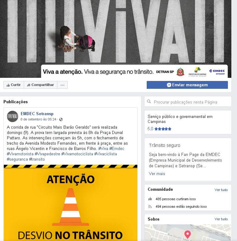 Redes sociais ajudam a disseminar informações