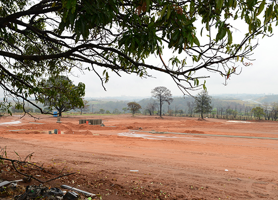 Área onde será implantado o Parque Natural