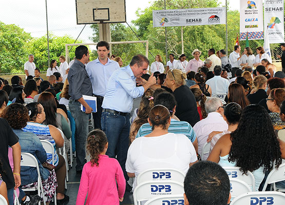 Jonas Donizette esteve presente no sorteio