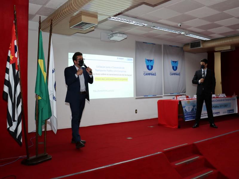 Secretário de Transportes, Vinicius Riverete, coordenou os trabalhos