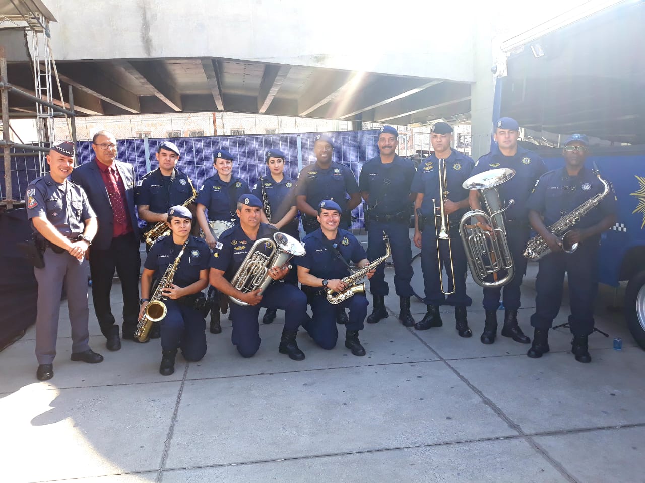 Banda da GM: regência do maestro Wilson Dias