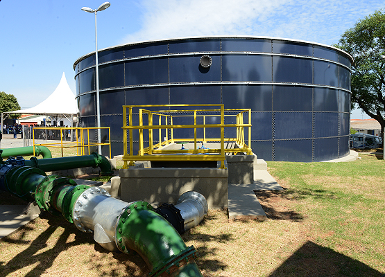 O reservatório Nova Europa