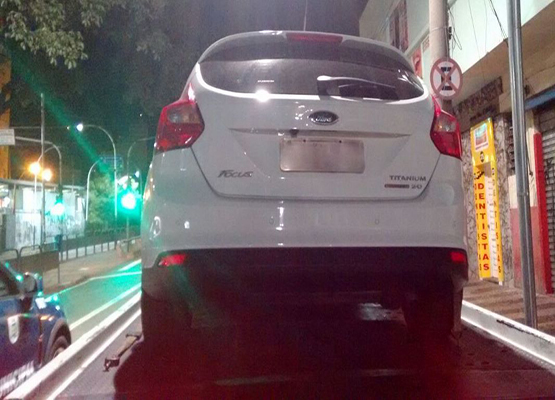 Veículo estava próximo à Faculdade Mackenzie