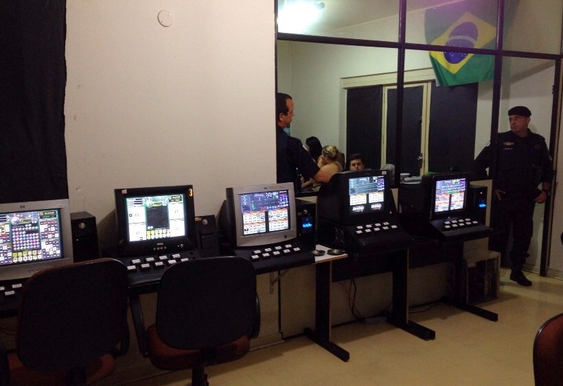 Local tinha 34 máquinas para jogos