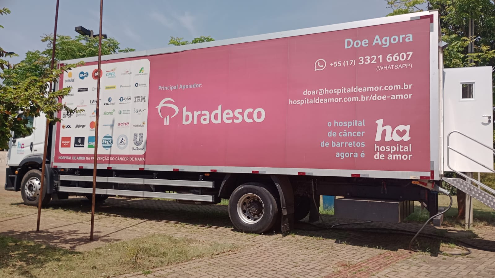 São 50 vagas na carreta e 35 na unidade fixa em cada dia de campanha
