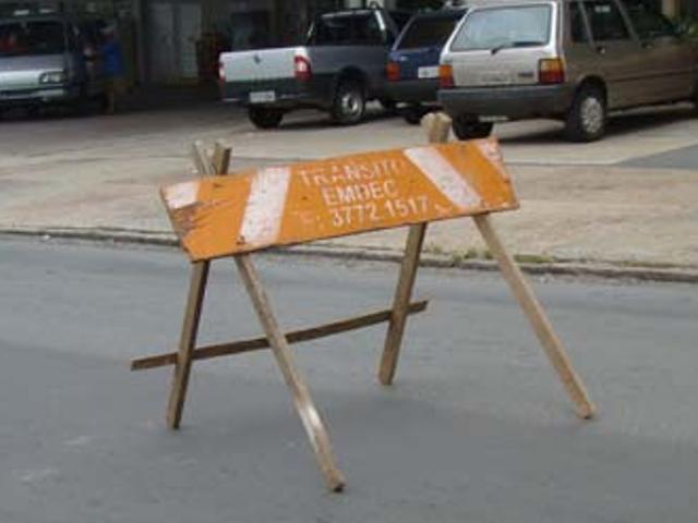 Interdição será das 8h30 até as 11h