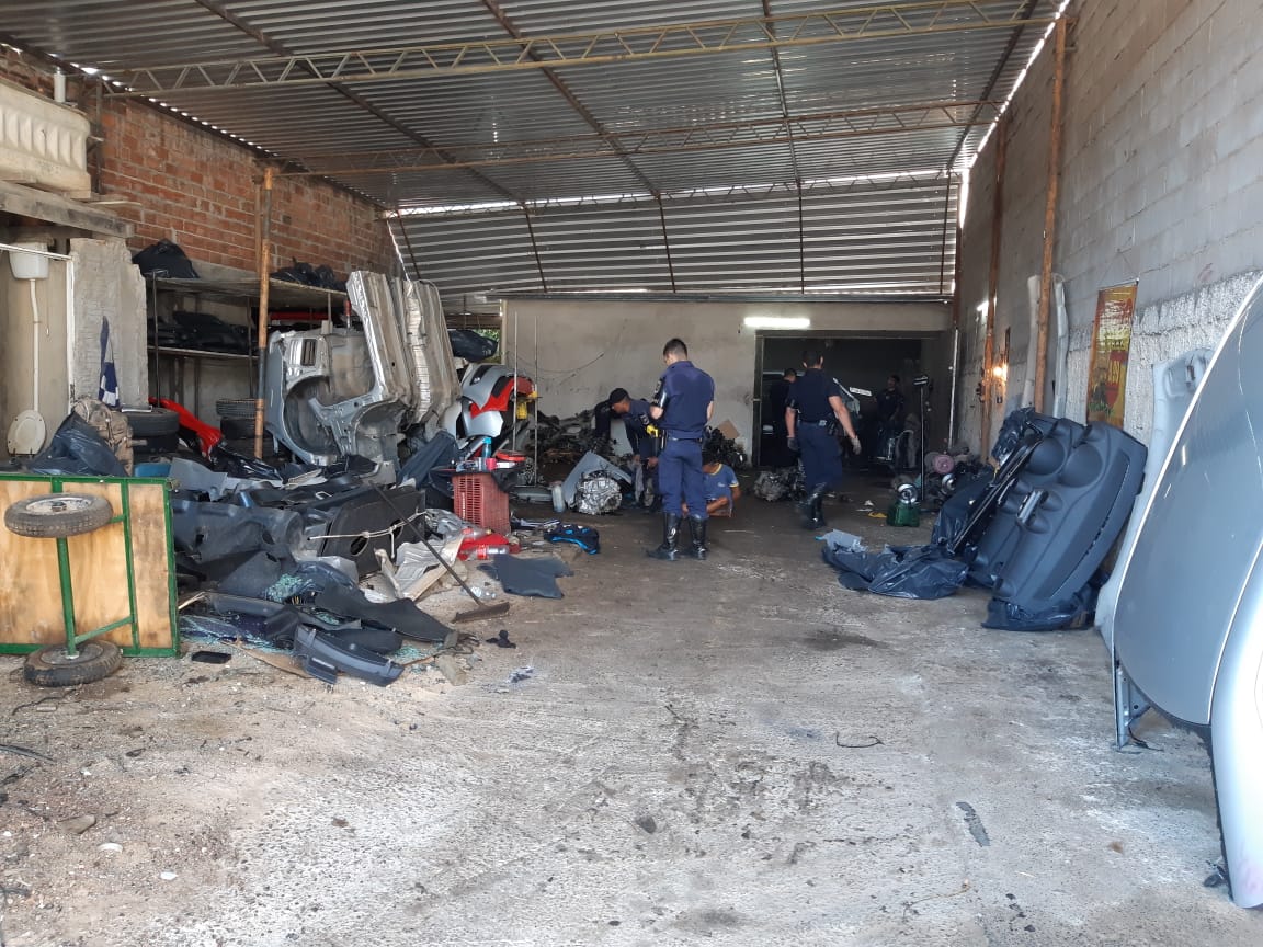 Não havia pessoas no local no flagrante