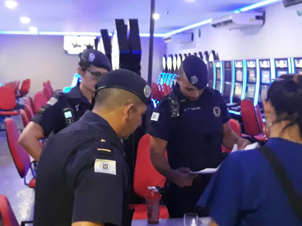 Guardas municipais participaram da ação