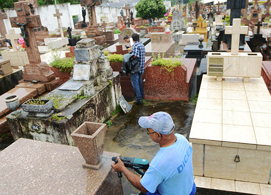 Vasos foram perfurados