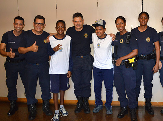 Alunos receberam a mensagem e refletiram