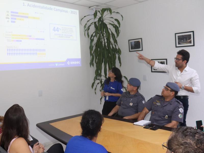 As ações da campanha foram apresentadas pelo presidente da Emdec, Vinicius Riverete