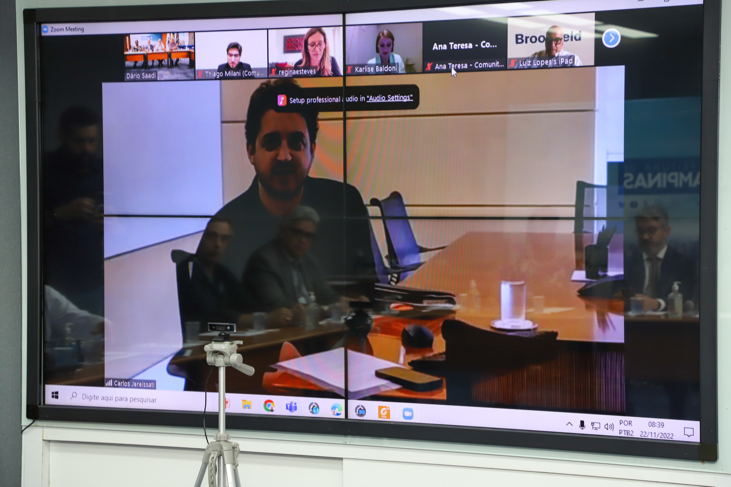 Empresário Carlos Jereissati ressalta empenho dos envolvidos