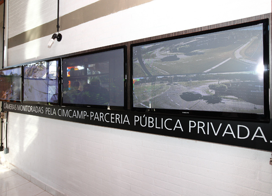 Demonstração das câmeras da Cimcamp 