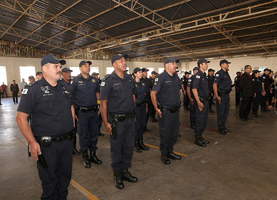 Corporação participou das festividad